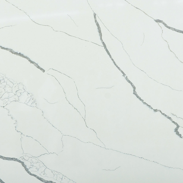 CALACATTA QUARTZ SLAB for frount desk/countertop Good quality 