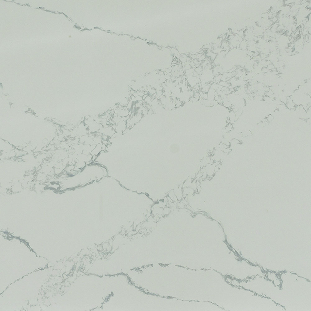 High Hardness Durable Aesthetic Bathroom Quartz Slab