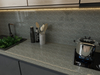 Commercial Grey Kitchen Countertop Quartz Slab