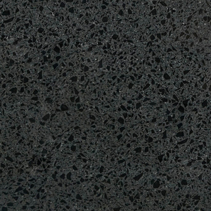 Commercial Dark Kitchen Island Galaxy Quartz Slab